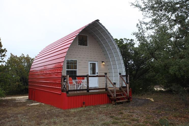These Awesome Arched Cabins Are Like Tiny Mansions